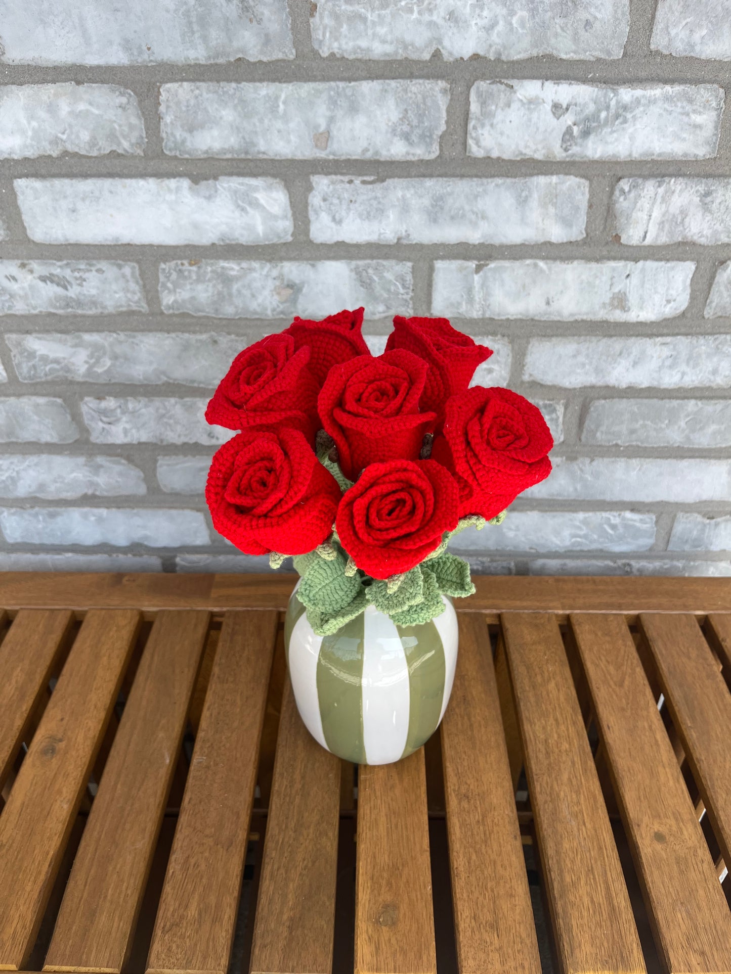 Boeket rode rozen
