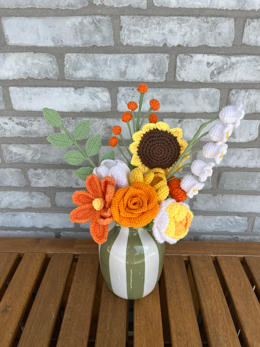 Zonnebloem boeket